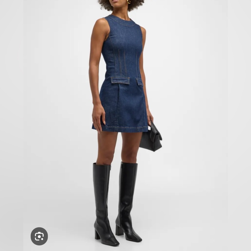 NWT Derek Lam 10 Crosby Devan denim dress size 10